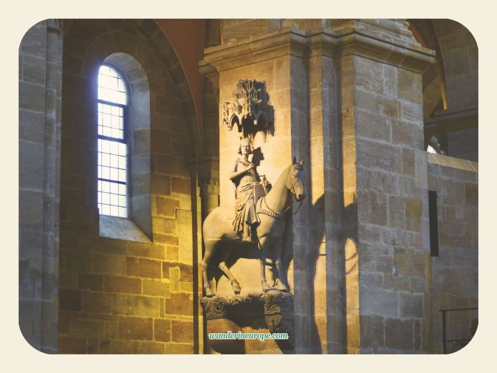 Exploring Old Town Bamberg: Must-See Sights and Experiences 4 Bamberg Horseman inside Bamberg Cathedral, Germany