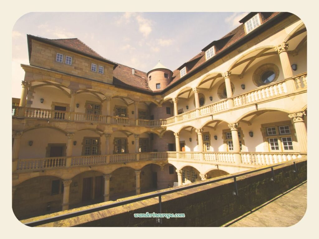 Exploring the Top Attractions at Schlossplatz, Stuttgart 13 Beautiful courtyard of Altes Schloss, Stuttgart, Germany