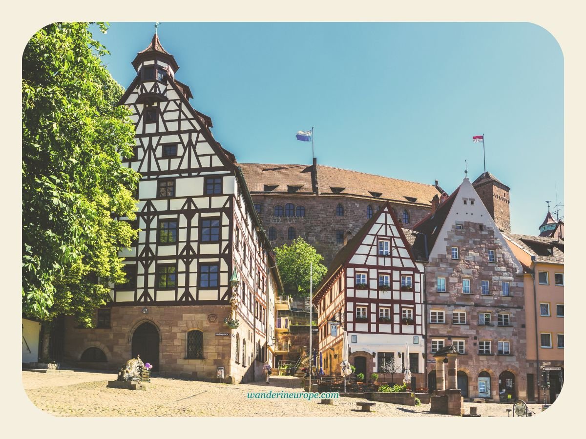 A Quick Guide to Discovering Nuremberg’s Amazing Experiences 7 Beautiful houses near the Imperial Castle, Nuremberg, Germany