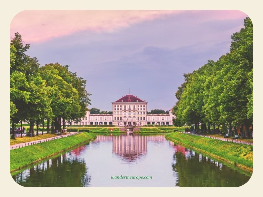 10 Beautiful Places in Munich for First-Timers and Explorers 81 Between the golden hour and blue hour in Nymphenburg Palace, Munich, Germany