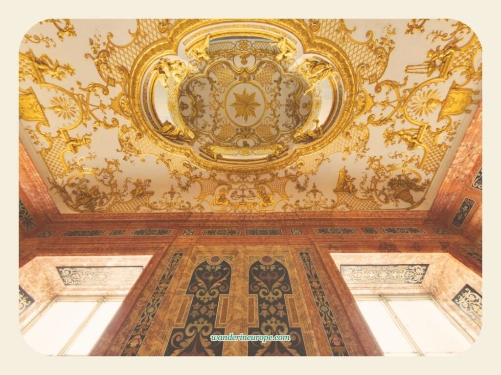 10 Beautiful Places in Munich for First-Timers and Explorers 97 Breathtaking golden stuccoes inside Neues Schloss Schleissheim, Munich, Germany