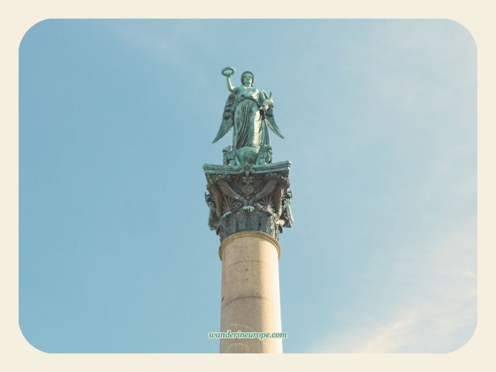 Exploring the Top Attractions at Schlossplatz, Stuttgart 1 Concordia on top of the Jubilee Column of Stuttgart, Germany