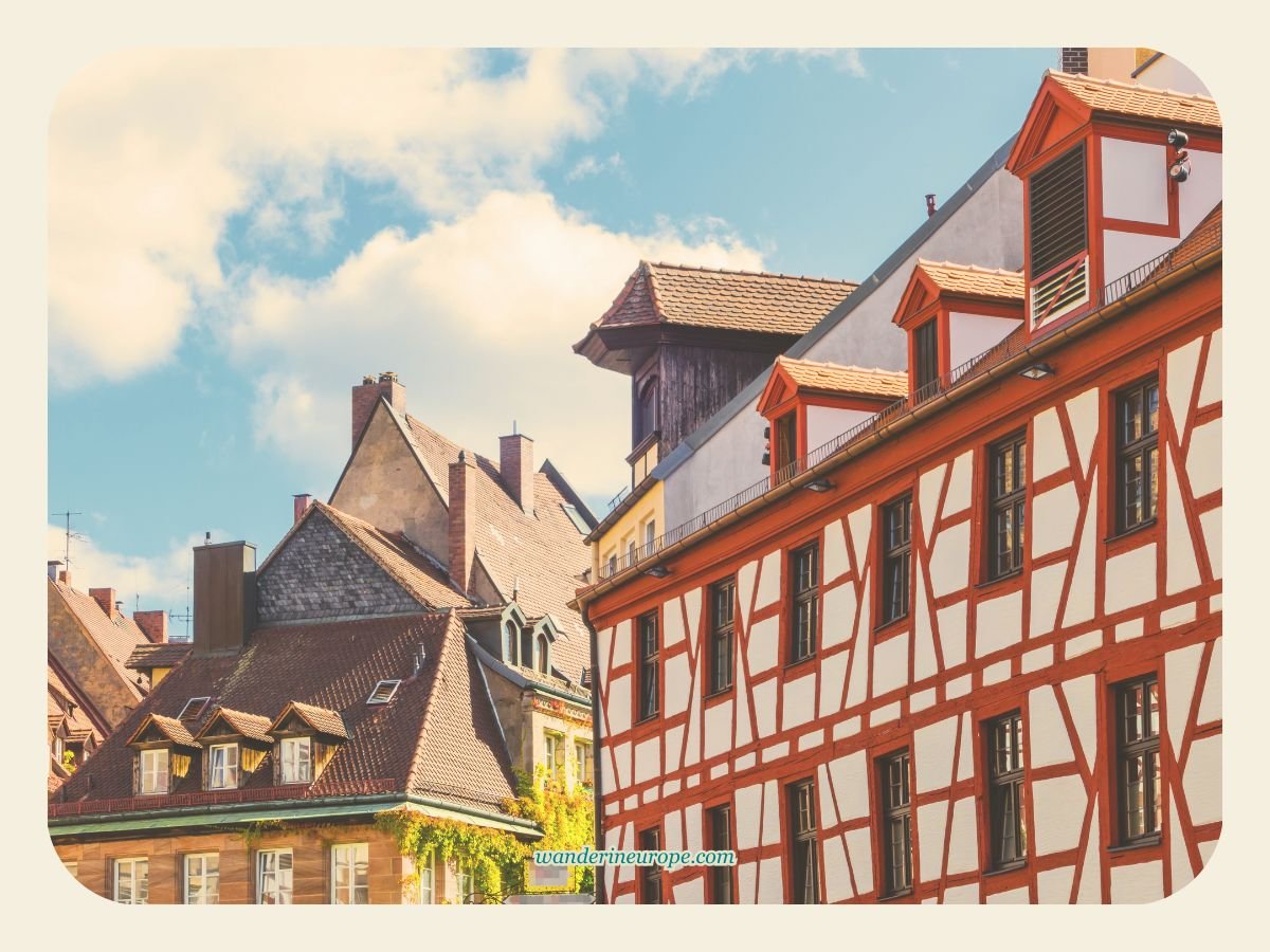 A Quick Guide to Discovering Nuremberg’s Amazing Experiences 5 Different charming architecture seen on the streets of Nuremberg, Germany