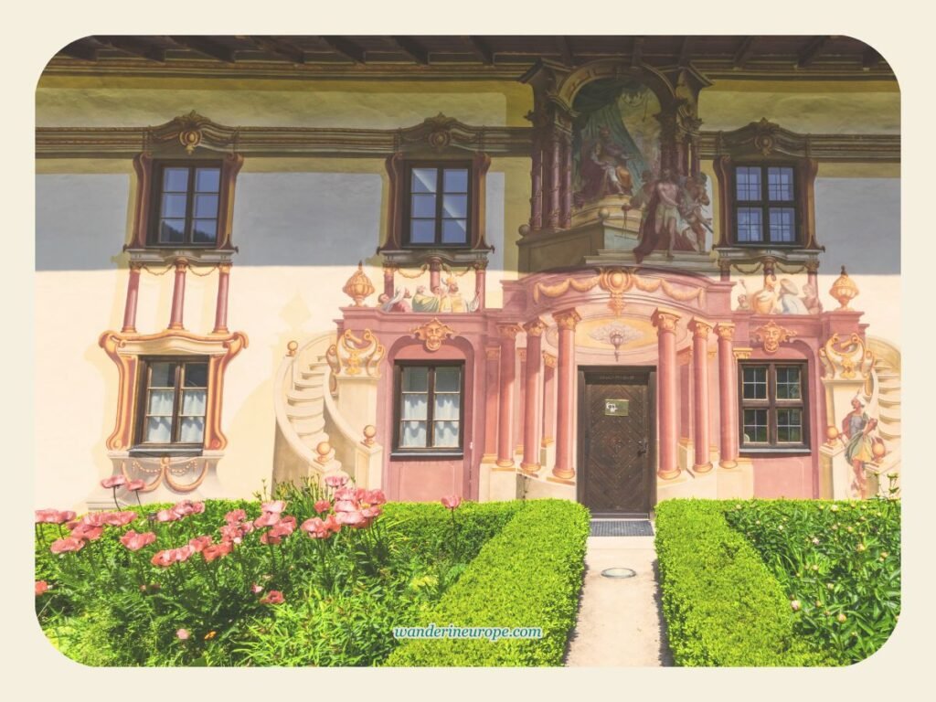 5 Nearest Day Trips from Garmisch-Partenkirchen to Try 9 Facade of Pilatushaus in Oberammergau, a beautiful day trip from Garmisch-Partenkirchen, Germany