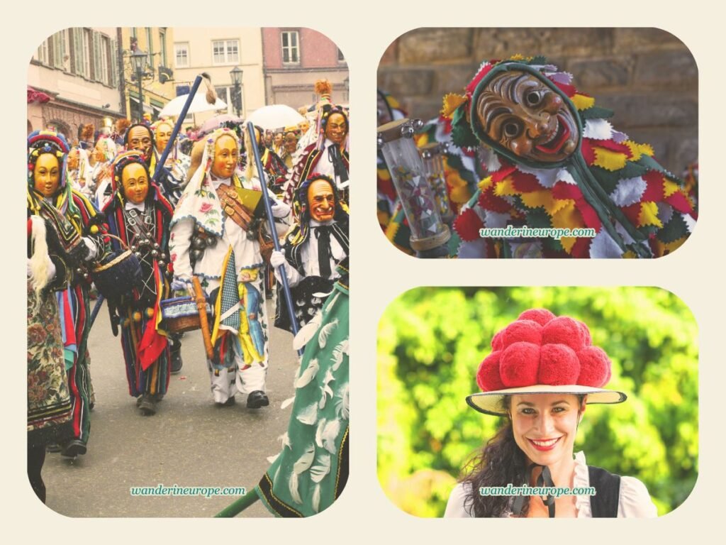 Fastnacht, Night Watchman, and Bollenhut — unique to the Black Forest, Germany