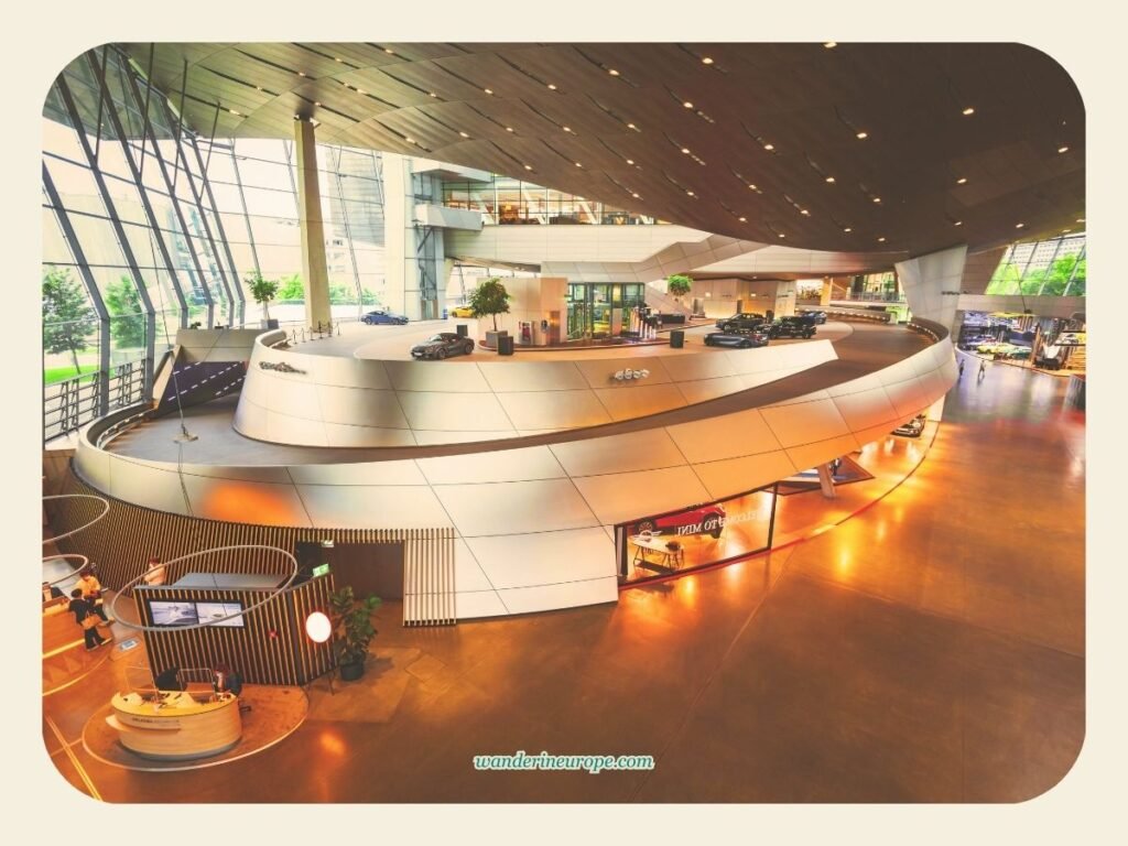 10 Beautiful Places in Munich for First-Timers and Explorers 128 Inside BMW Welt in Munich, Germany