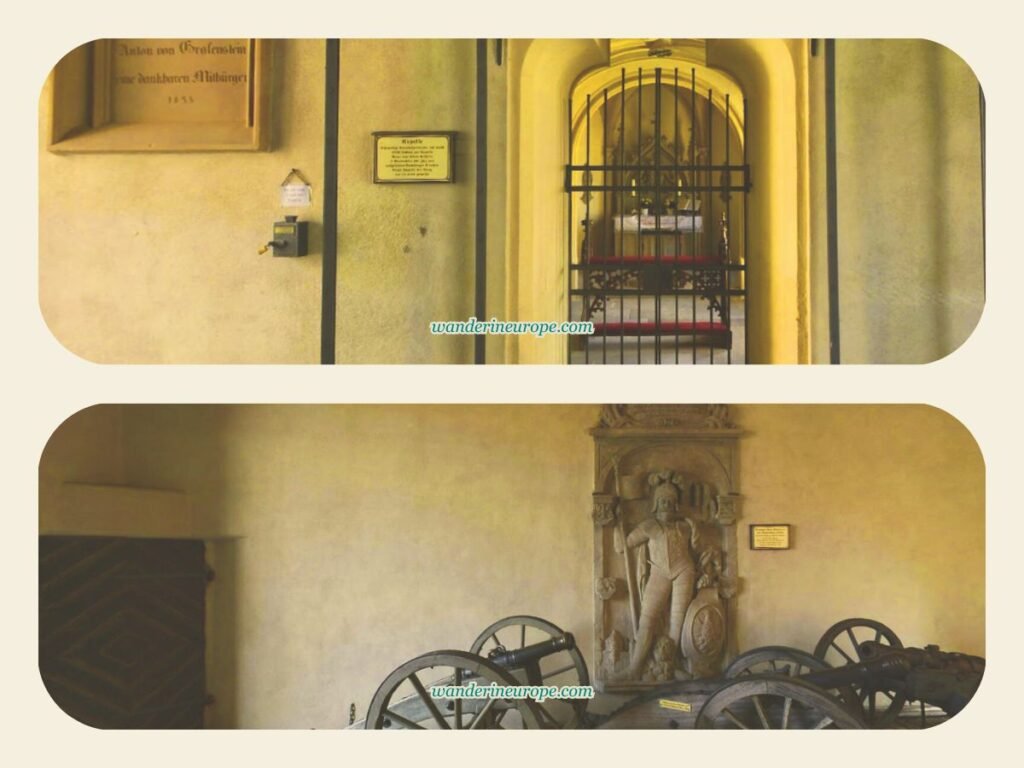 Explore Bamberg’s Scenic Castles and Magnificent Palaces 5 Inside the main gate of Altenburg Castle, Bamberg, Germany