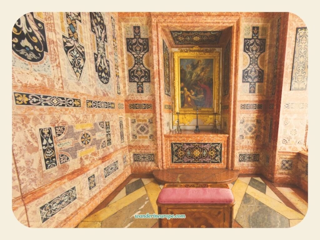 10 Beautiful Places in Munich for First-Timers and Explorers 95 Inside the prayer room of Neues Schloss Schleissheim, Munich, Germany