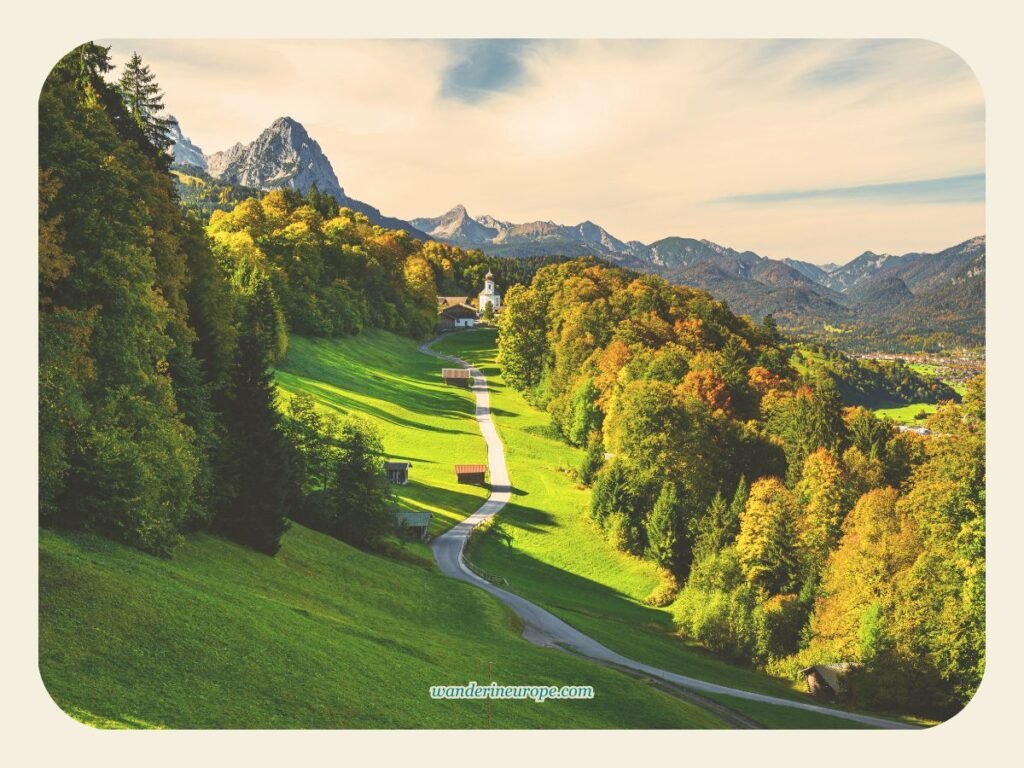 Hidden Gems and Lesser-Known Spots in Garmisch-Partenkirchen 1 Kirchdorf Wamberg, a hidden gem in Garmisch-Partenkirchen, Germany