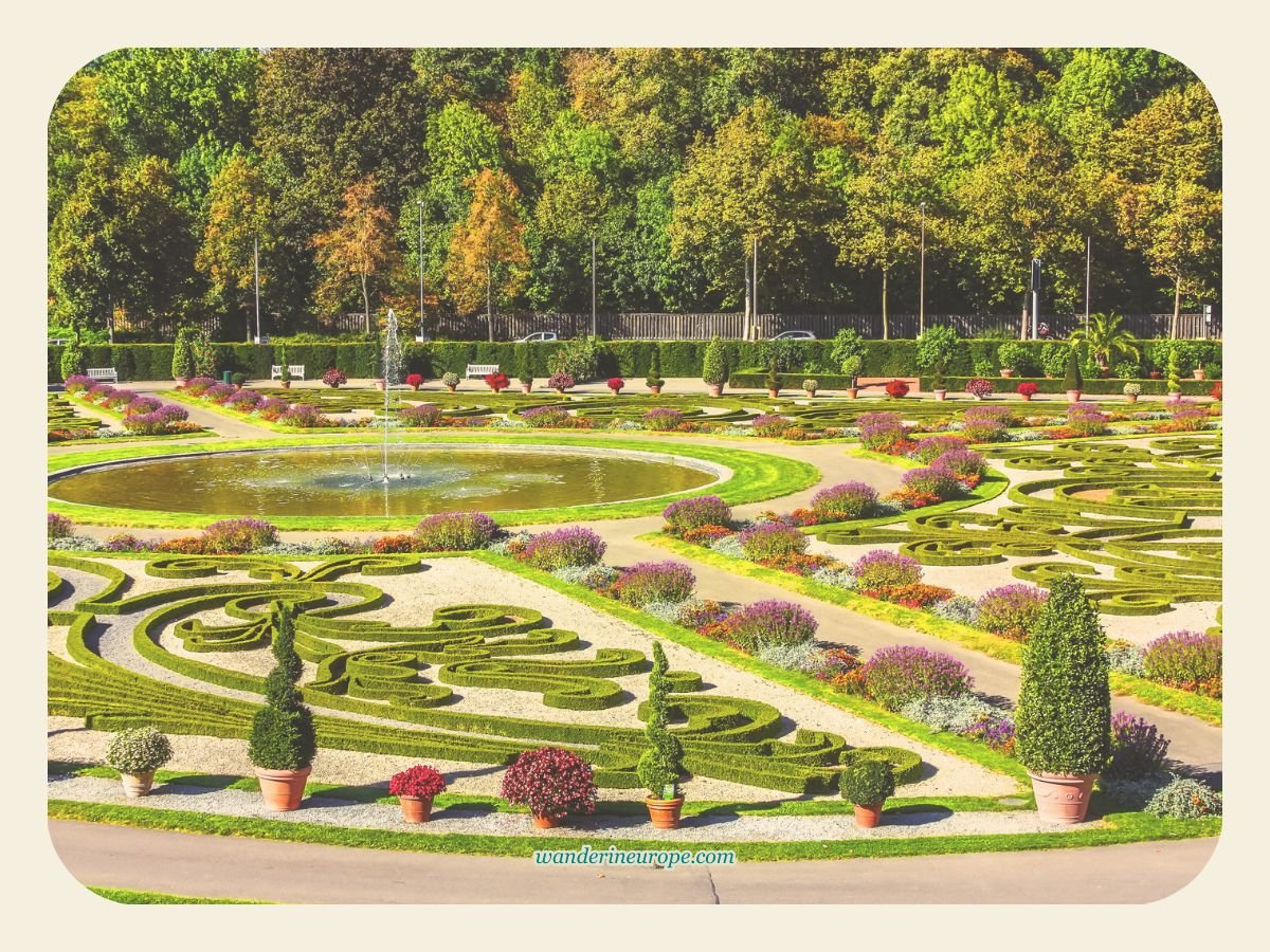 Highlights of Visiting Ludwigsburg Residential Palace 5 Lovely gardens of Ludwigsburg Residential Palace, near Stuttgart, Germany
