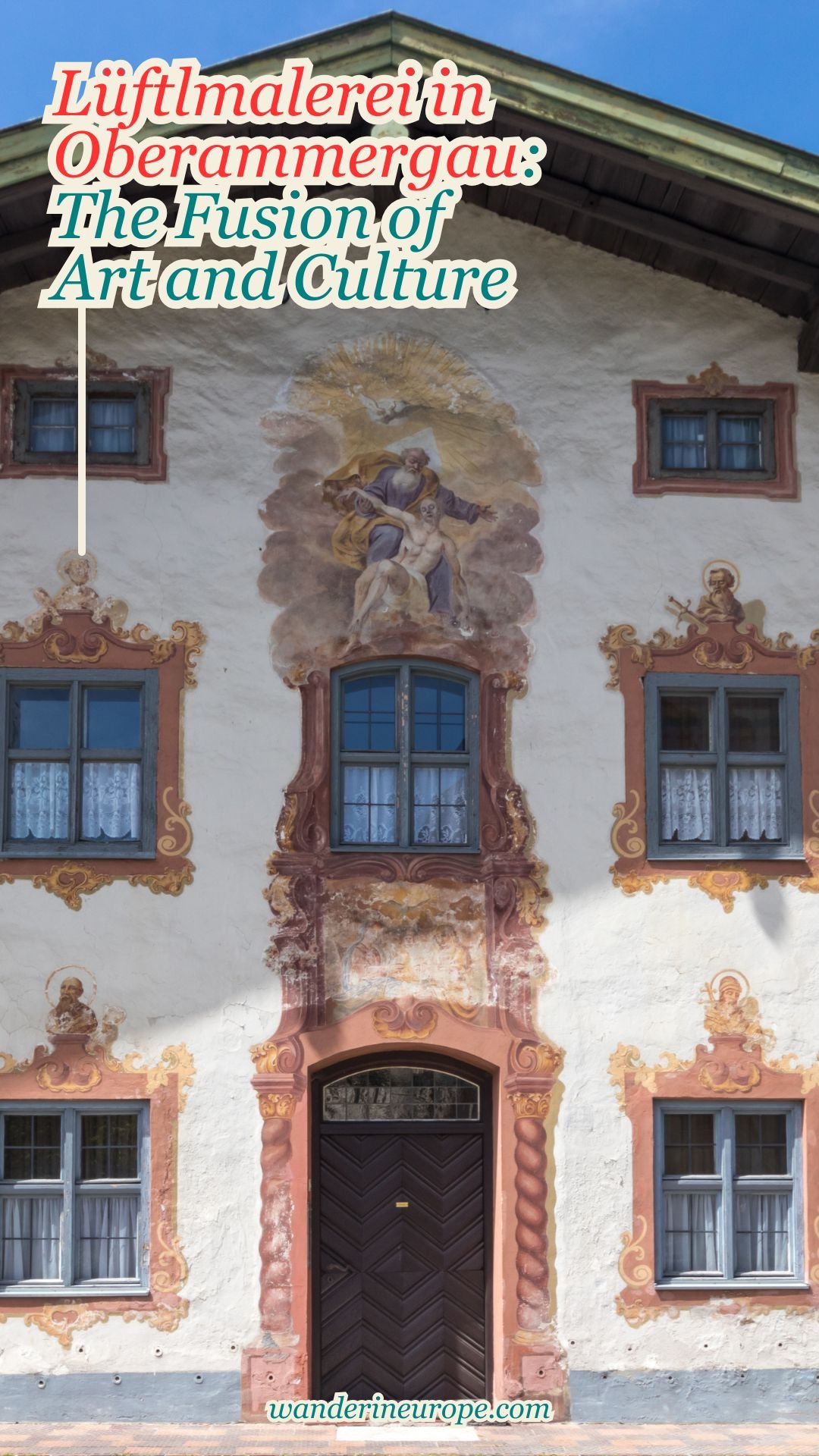 Lüftlmalerei in Oberammergau: The Fusion of Art and Culture 25 Lüftlmalerei in Oberammergau_ The Fusion of Art and Culture, Pinterest Pin