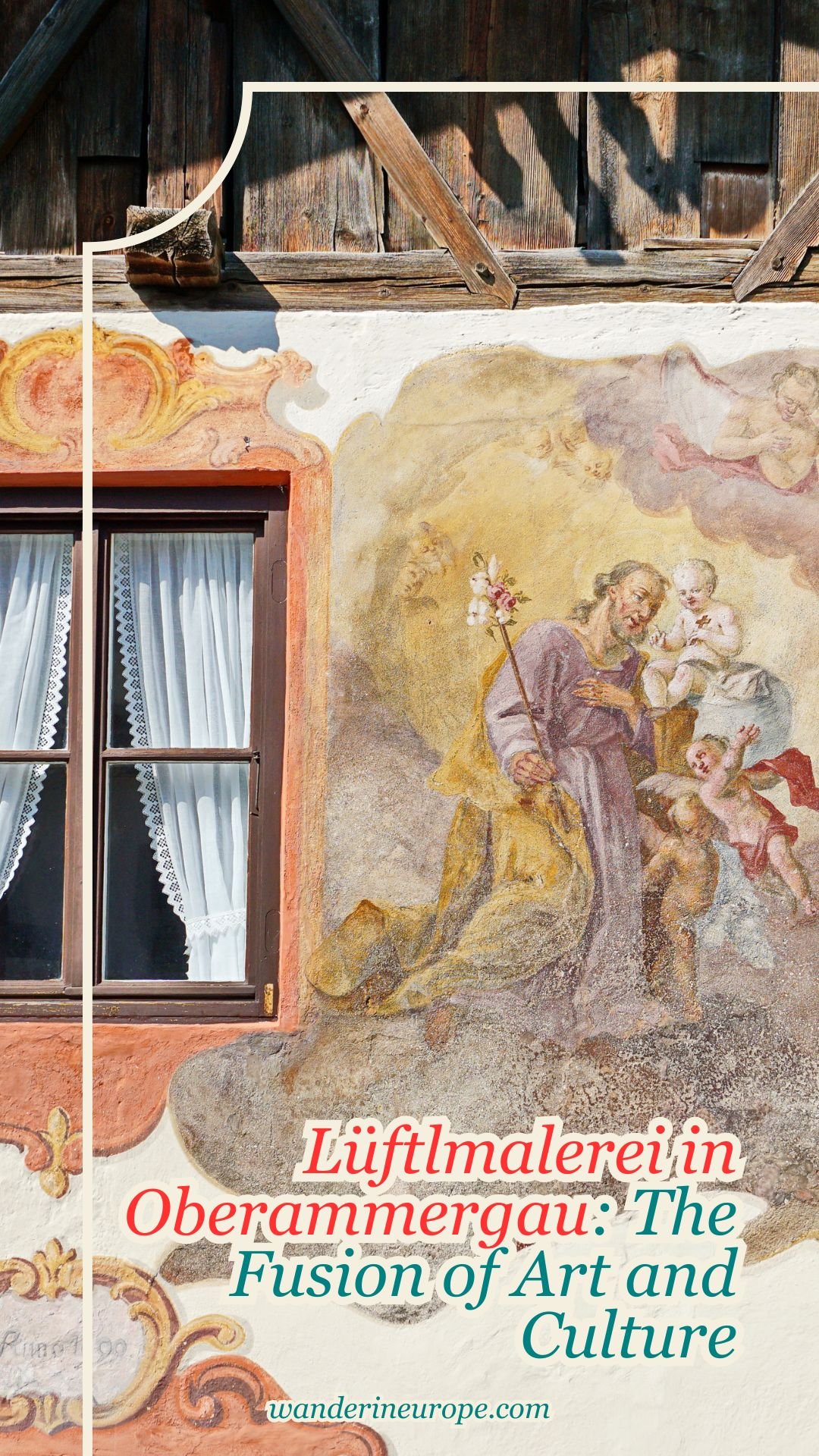 Lüftlmalerei in Oberammergau: The Fusion of Art and Culture 19 Lüftlmalerei in Oberammergau_ The Fusion of Art and Culture, Pinterest Pin