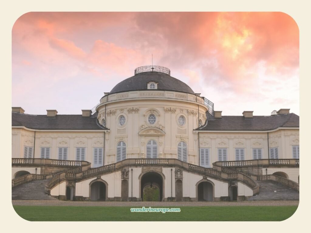 Visit Schloss Solitude: Stuttgart’s Most Picturesque Spot 13 Magical scene before sunset in Castle Solitude, Stuttgart, Germany