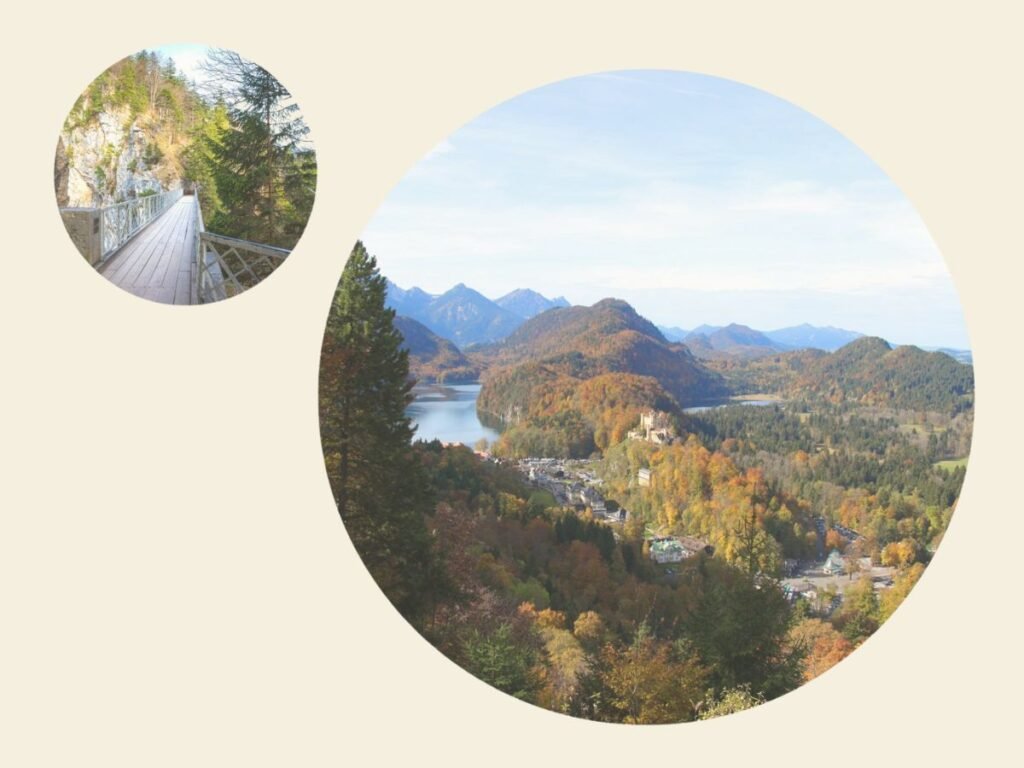 Is Neuschwanstein Castle Worth Visiting? A Quick Answer 5 Marienbrucke and the view of the Bavarian Alps from the window of Neuschwanstein Castle, Schwangau, Germany