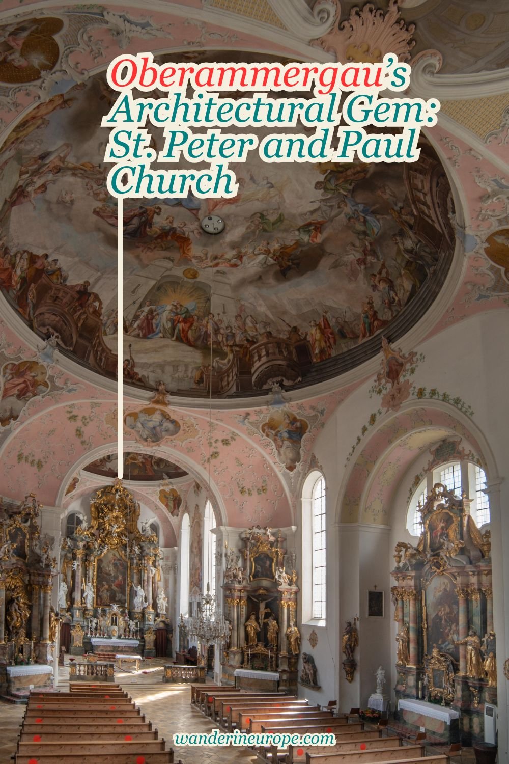 Oberammergau's Architectural Gem: St. Peter and Paul Church 19 Oberammergau’s Architectural Gem_ St. Peter and Paul Church, Pinterest Pin
