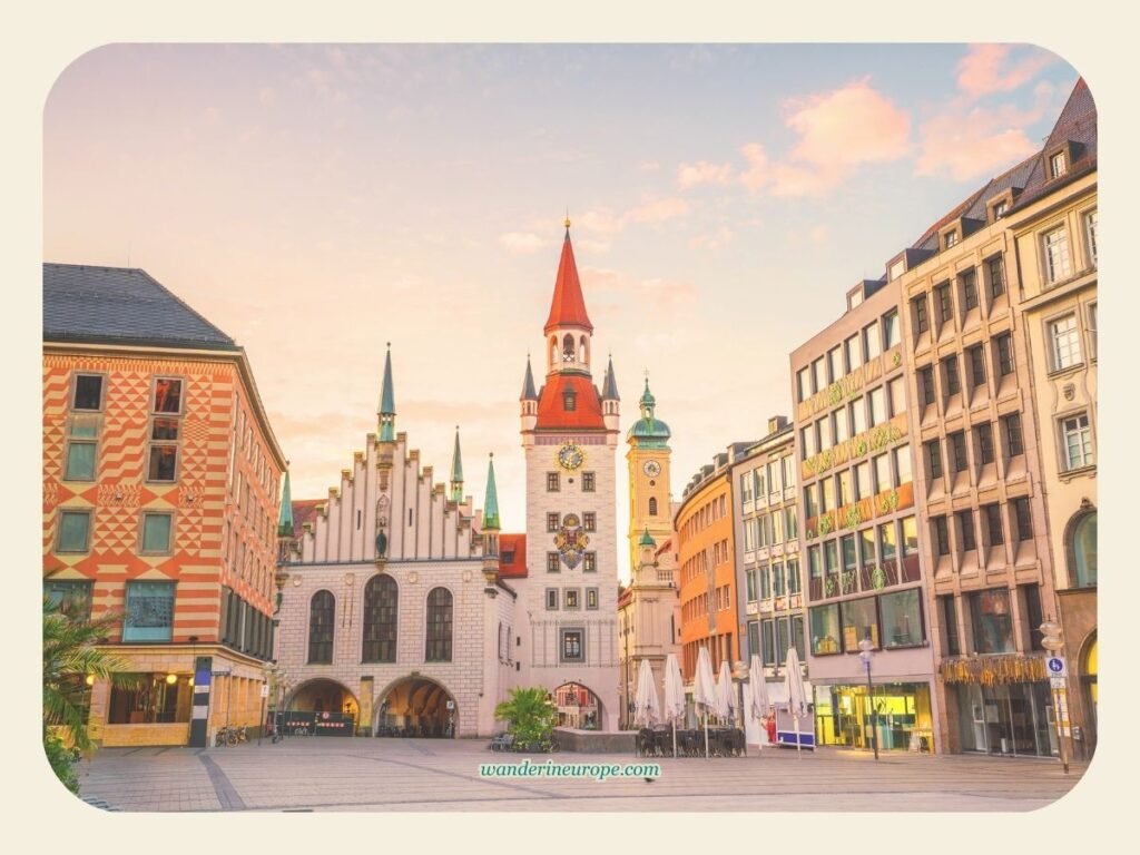 10 Beautiful Places in Munich for First-Timers and Explorers 28 Old Town Hall, Marienplatz, Munich, Germany
