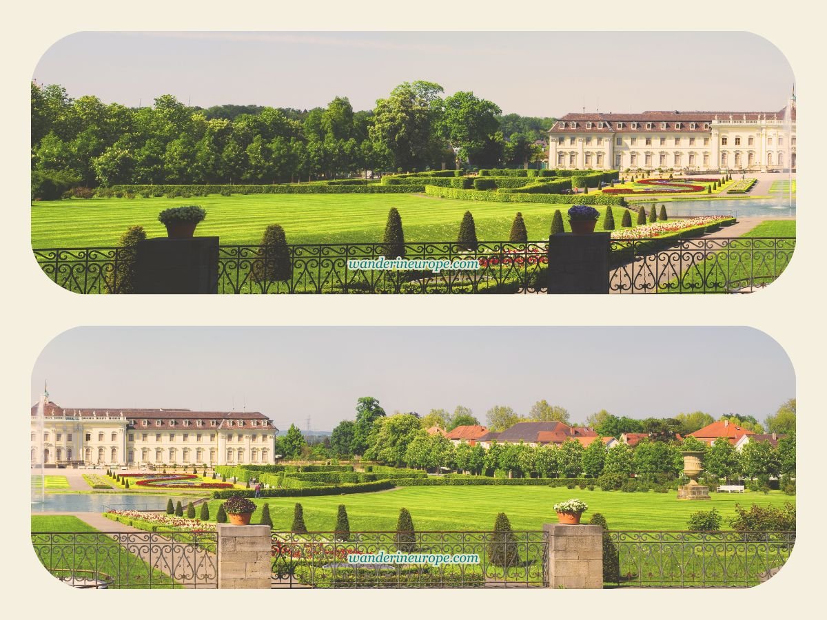 Highlights of Visiting Ludwigsburg Residential Palace 6 Panorama of Ludwigsburg Residential Palace, near Stuttgart, Germany