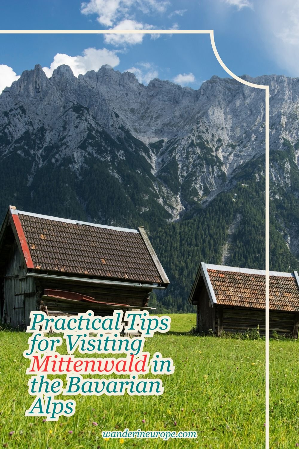 Practical Tips for Visiting Mittenwald in the Bavarian Alps 10 Practical Tips for Visiting Mittenwald in the Bavarian Alps, Pinterest Pin