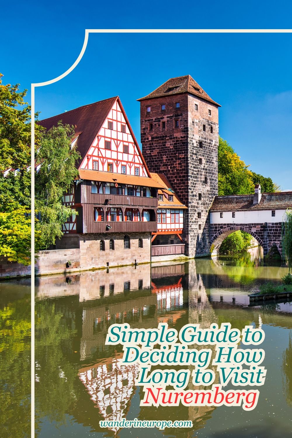 Simple Guide to Deciding How Long to Visit Nuremberg 4 Simple Guide to Deciding How Long to Visit Nuremberg, Pinterest Pin
