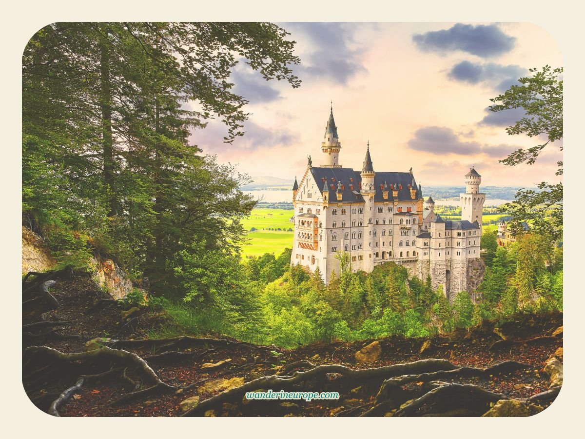 Upper Bavaria 39 Summer in Neuschwanstein Castle, Schwangau, Germany