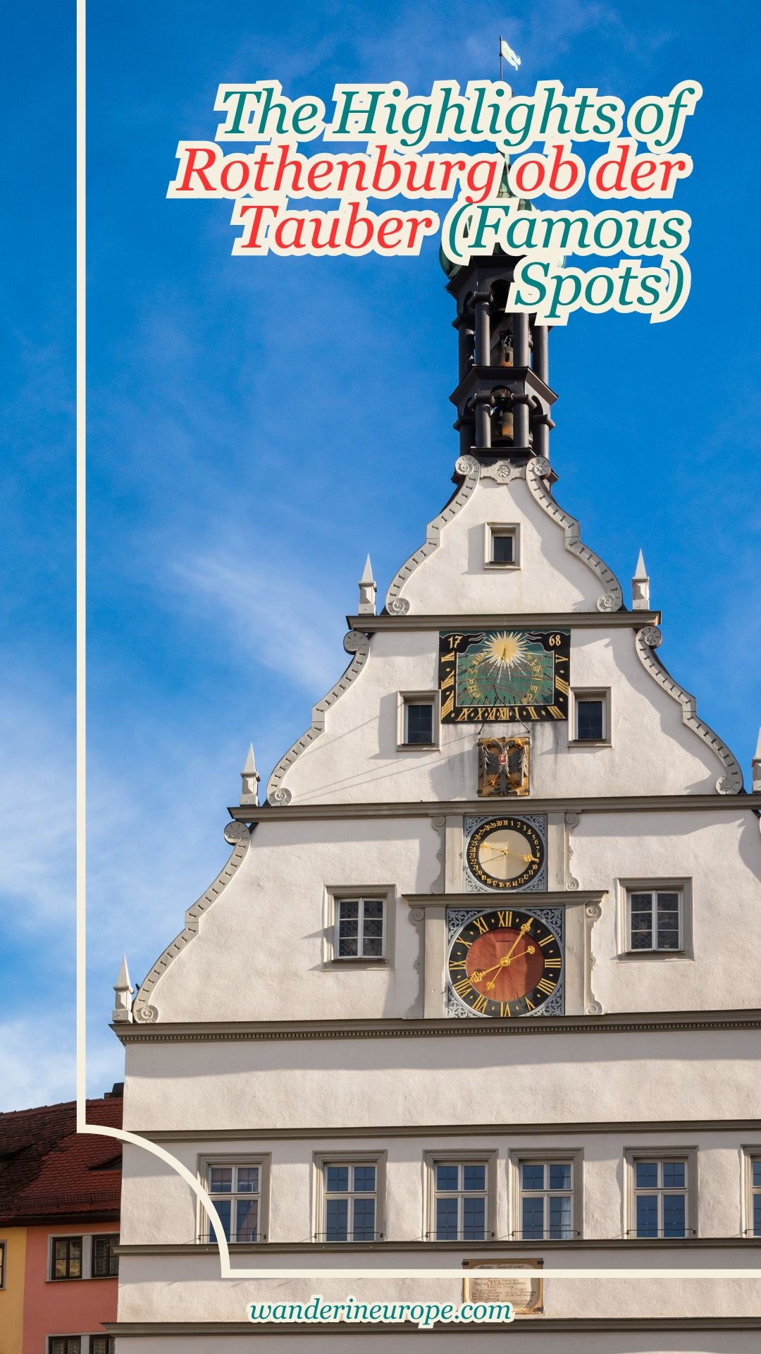 The Highlights of Rothenburg ob der Tauber (Famous Spots) 16 The Highlights of Rothenburg ob der Tauber (Famous Spots), Pinterest Pin