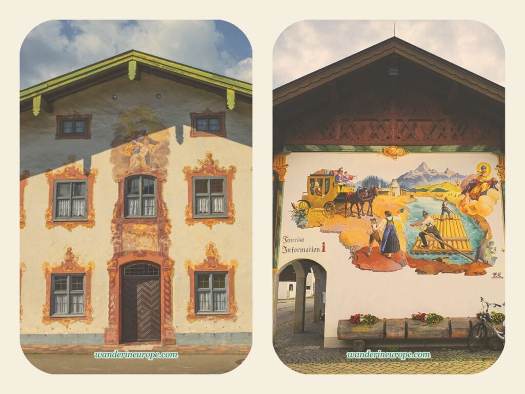 Lüftlmalerei in Oberammergau: The Fusion of Art and Culture 14 The Holy Trinity Lüftlmalerei and the founding of the village Lüftlmalerei in Oberammergau, Germany