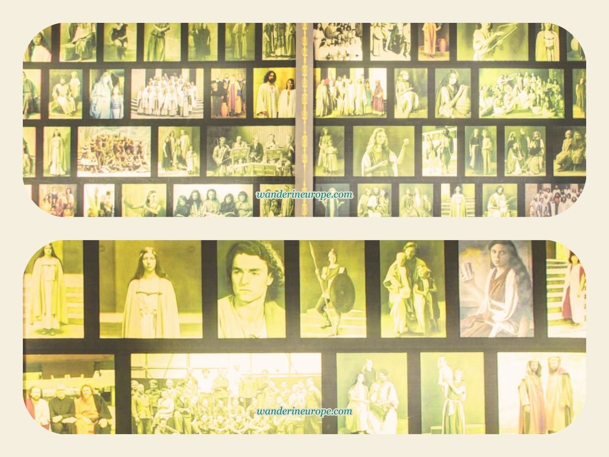 Upper Bavaria 45 The Pictures of the Villagers of Oberammergau Who Joined in Their Passion Play, Oberammergau, Germany