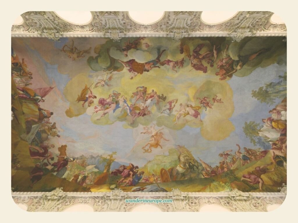 10 Beautiful Places in Munich for First-Timers and Explorers 93 The gigantic fresco inside Neues Schloss Schleissheim, Munich, Germany