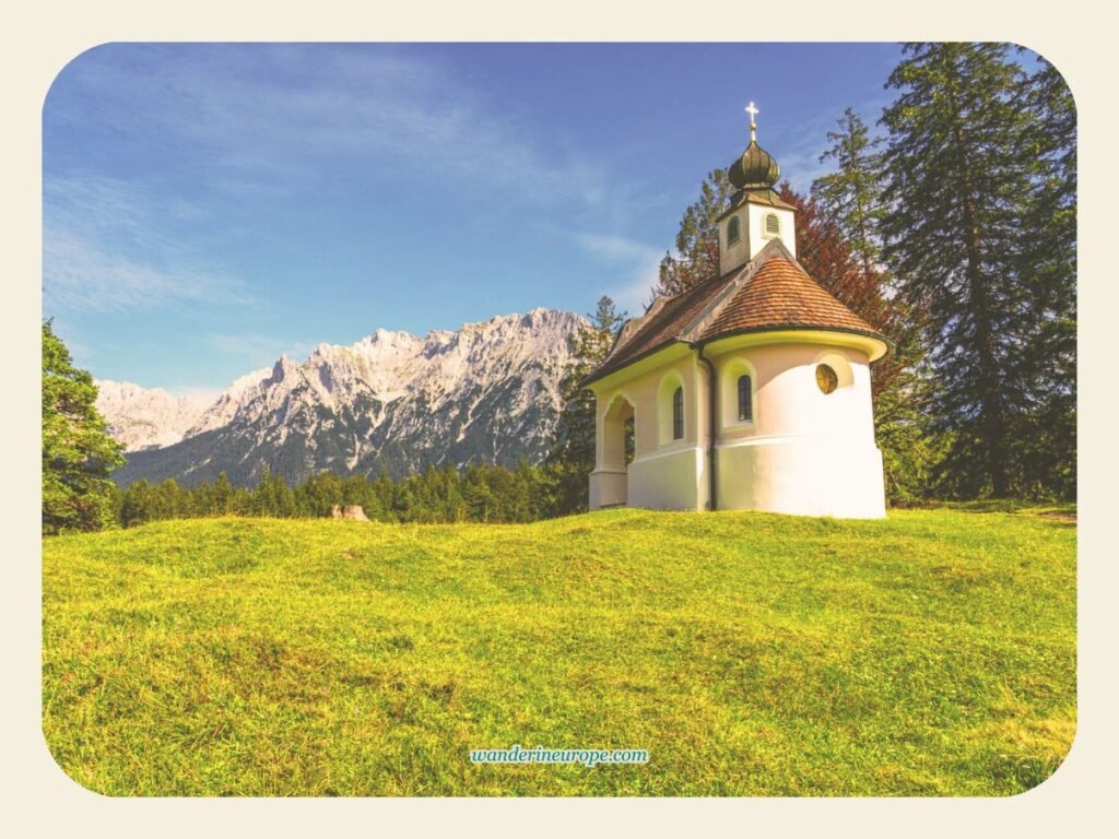 The hummock meadows near Lautersee, Mittenwald, Germany