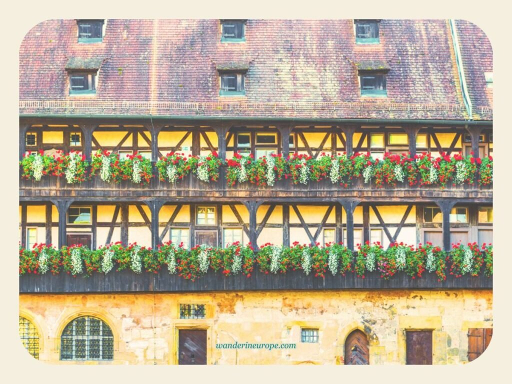 Exploring Old Town Bamberg: Must-See Sights and Experiences 18 The quaint facade of Alte Hofhaltung, Bamberg, Germany