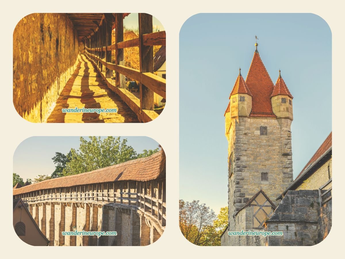 A Quick Guide to Discovering Nuremberg’s Amazing Experiences 56 The wall of Rothenburg ob der Tauber, a day trip from Nuremberg, Germany