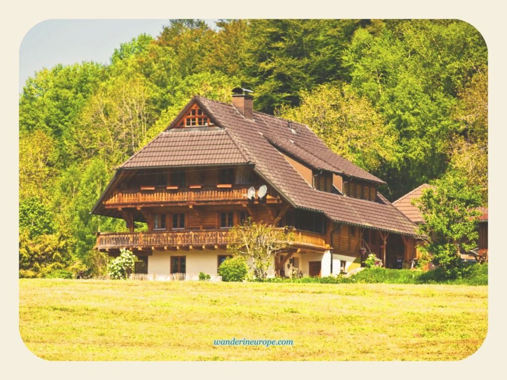 Traditional House in the Black Forest, Germany