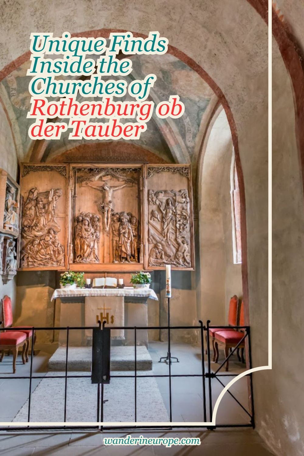 Unique Finds Inside the Churches of Rothenburg ob der Tauber 23 Unique Finds Inside the Churches of Rothenburg ob der Tauber, Pinterest Pin