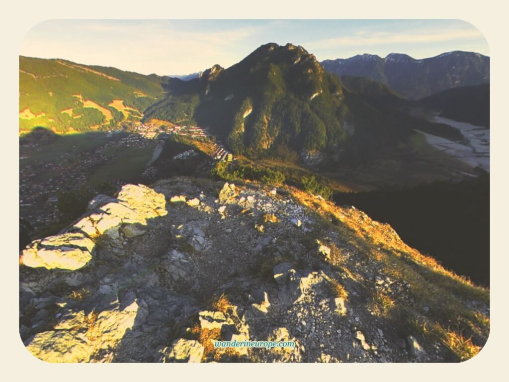 View from Mount Kofel, Oberammergau, Germany