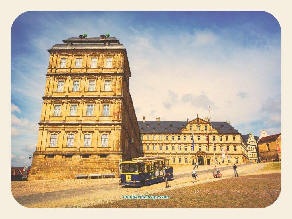 Exploring Old Town Bamberg: Must-See Sights and Experiences 10 View of Neue Residenz from the cathedral square, Bamberg, Germany