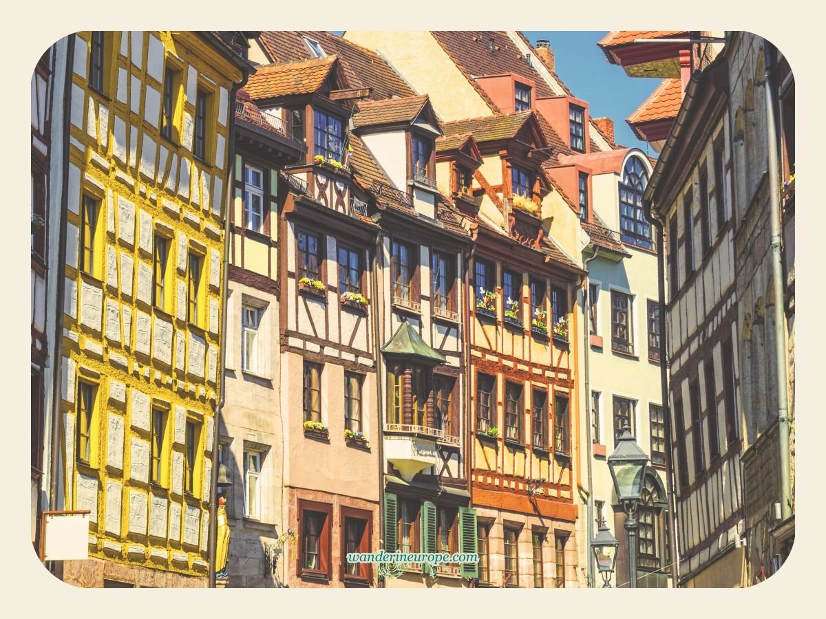 Explore the Streets of Nuremberg: Photo Spots & Hidden Gems 3 Weissgerbergasse at its finest, Nuremberg, Germany