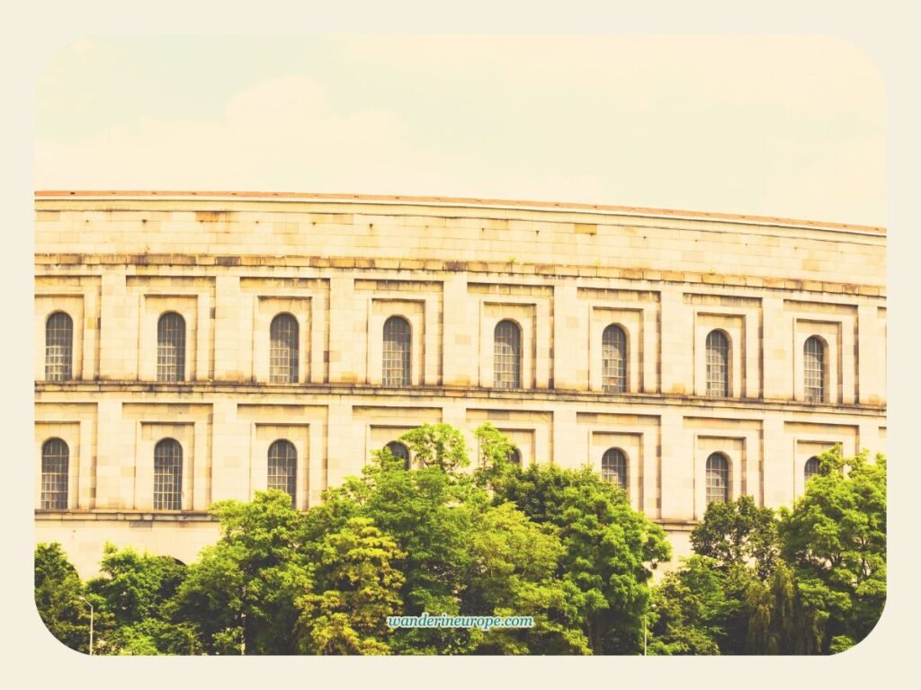 A Quick Guide to Discovering Nuremberg’s Amazing Experiences 23 Zoom in to the windows of Kongresshalle, Nuremberg, Germany