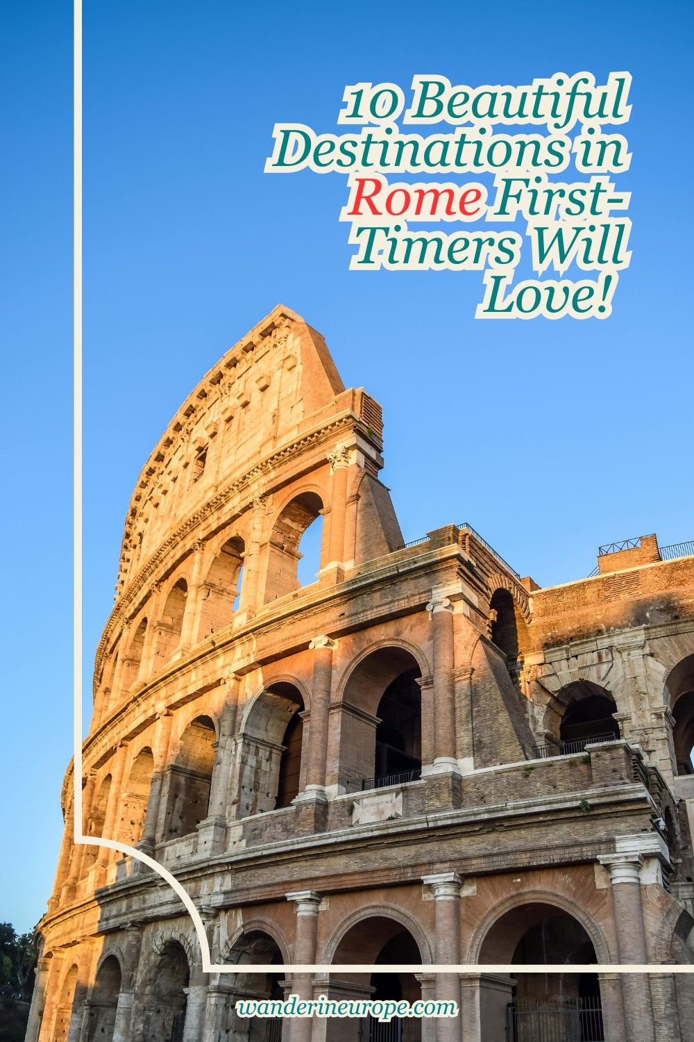10 Beautiful Destinations in Rome First-Timers Will Love! 28 10 Beautiful Destinations in Rome First-Timers Will Love! , Pinterest Pin