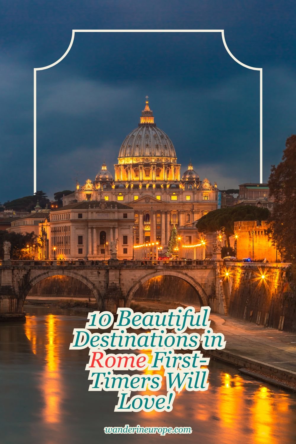 10 Beautiful Destinations in Rome First-Timers Will Love! 23 10 Beautiful Destinations in Rome First-Timers Will Love! , Pinterest Pin