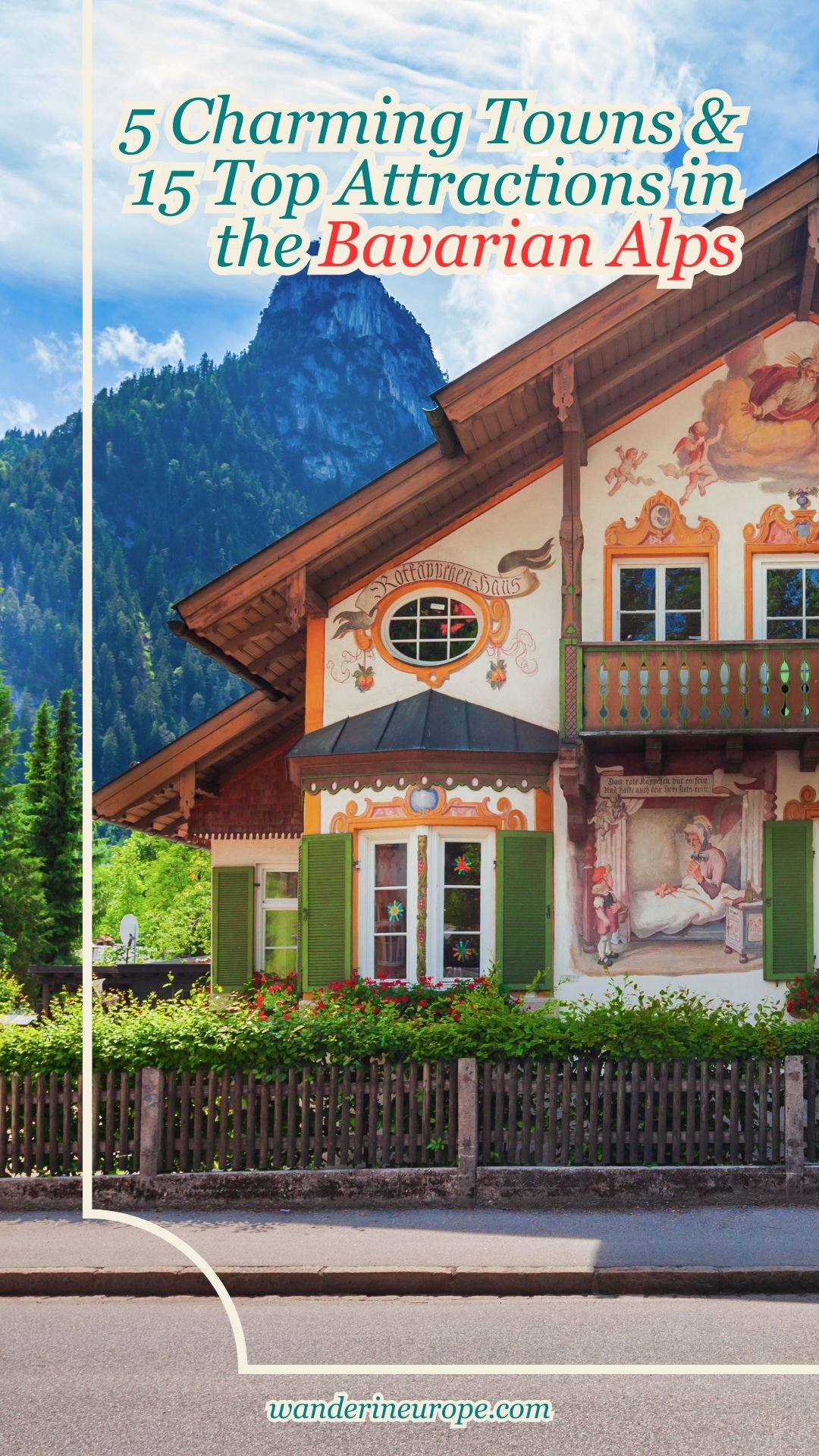 5 Charming Towns & 15 Top Attractions in the Bavarian Alps 49 5 Charming Towns & 15 Top Attractions in the Bavarian Alps, Pinterest Pin