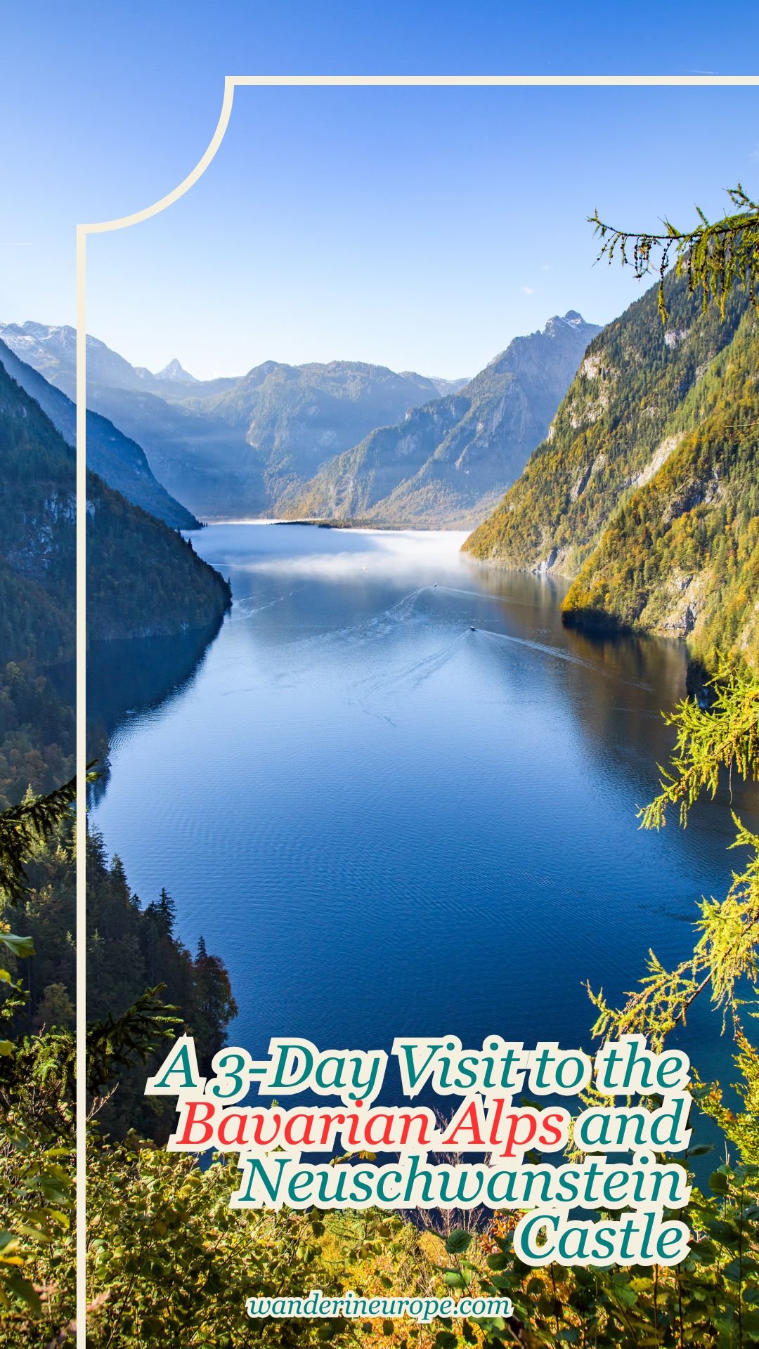 A 3-Day Visit to the Bavarian Alps and Neuschwanstein Castle 34 A 3-Day Visit to the Bavarian Alps and Neuschwanstein Castle, Pinterest Pin