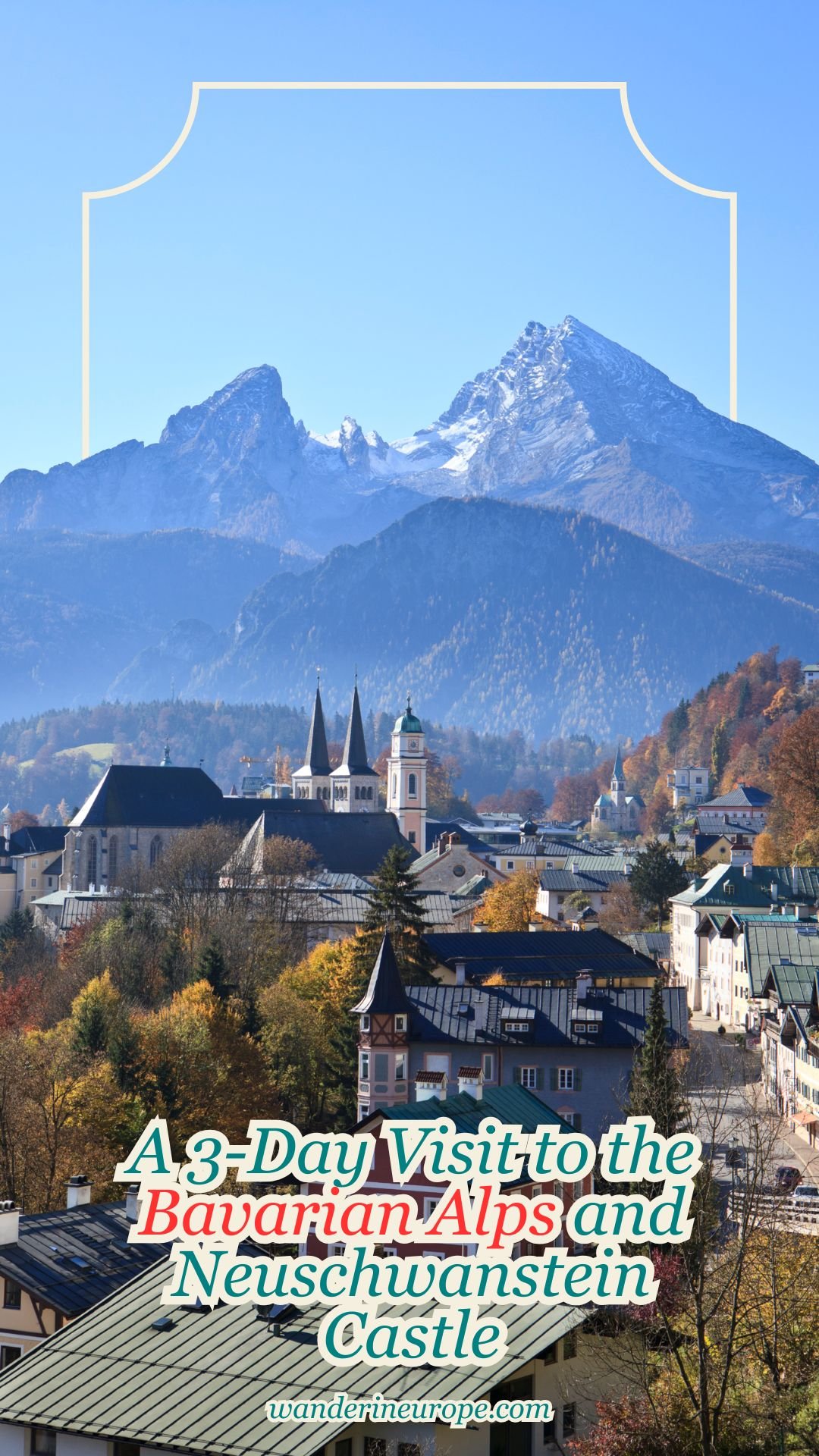 A 3-Day Visit to the Bavarian Alps and Neuschwanstein Castle 38 A 3-Day Visit to the Bavarian Alps and Neuschwanstein Castle, Pinterest Pin