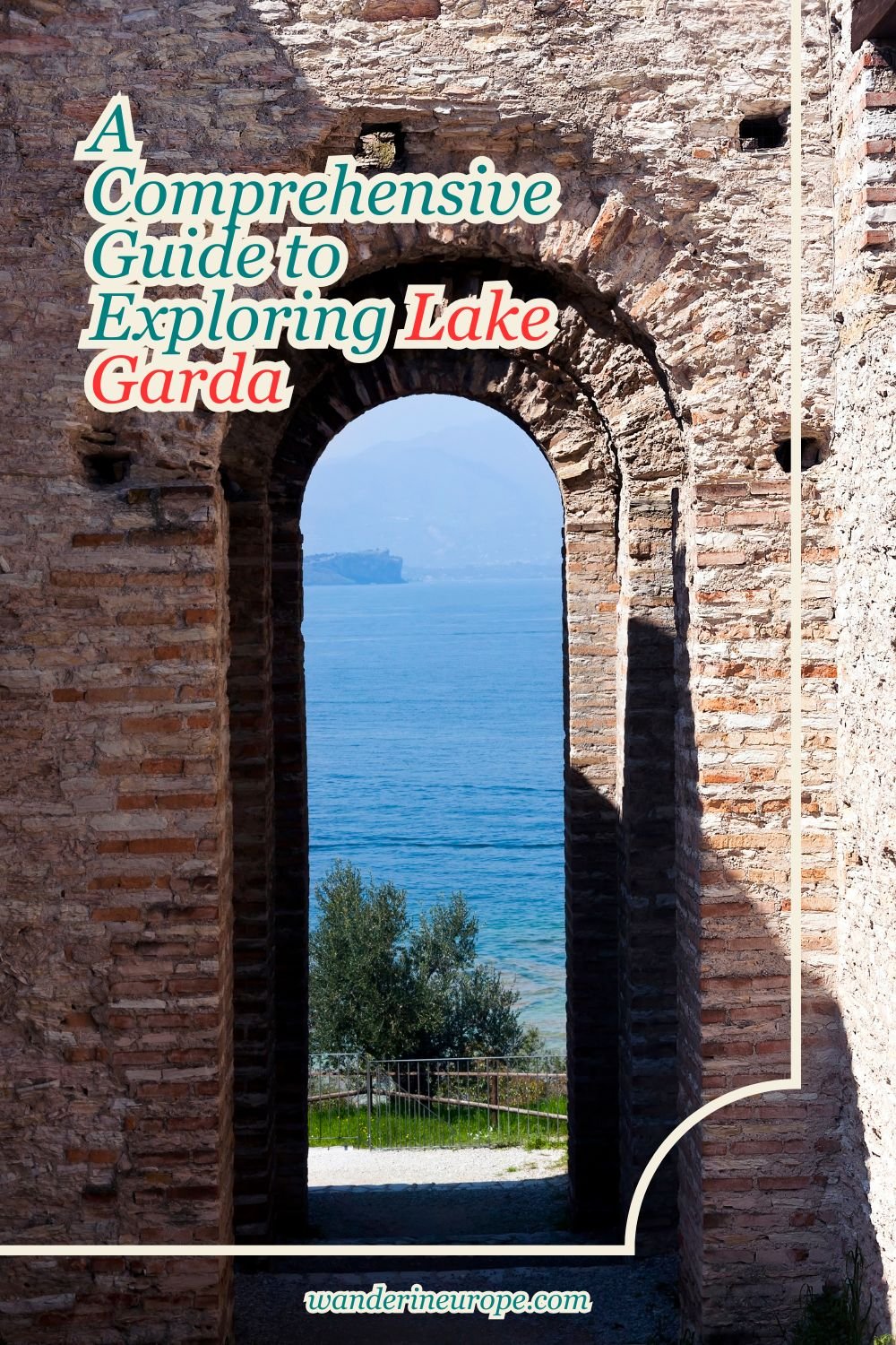 A Guide in Getting Around Lake Garda_ Public Transportation, Pinterest Pin