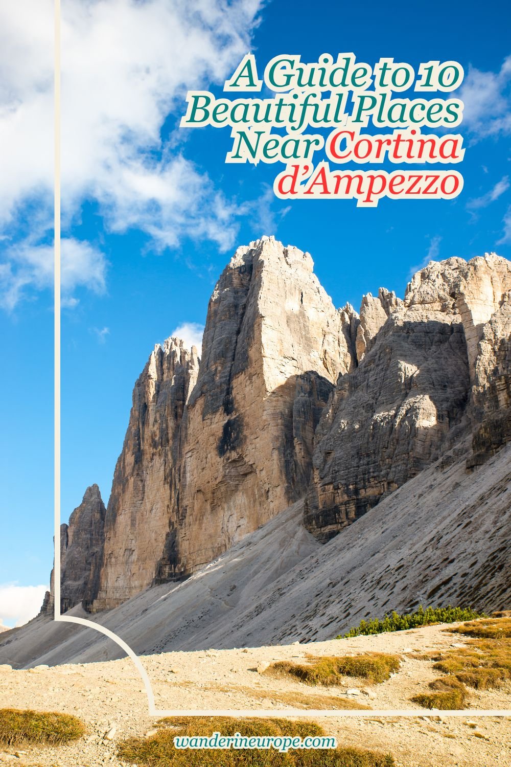 A Guide to 10 Beautiful Places Near Cortina d’Ampezzo 21 A Guide to 10 Beautiful Places Near Cortina d’Ampezzo, Pinterest Pin