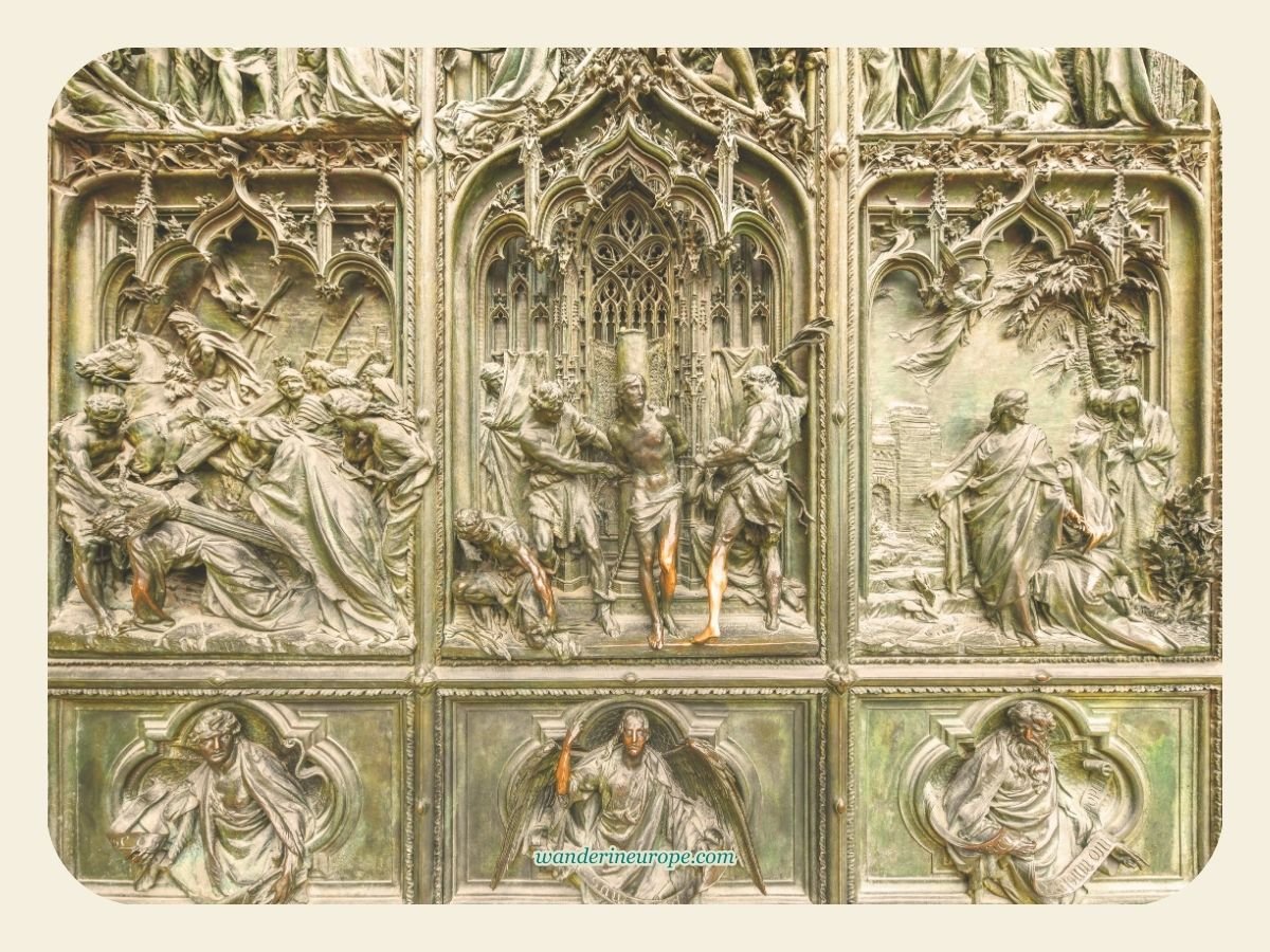The Ultimate Explorer’s Guide to a Well-Rounded Milan Trip 7 A closer look at the portal of Duomo di Milano, Milan, Italy