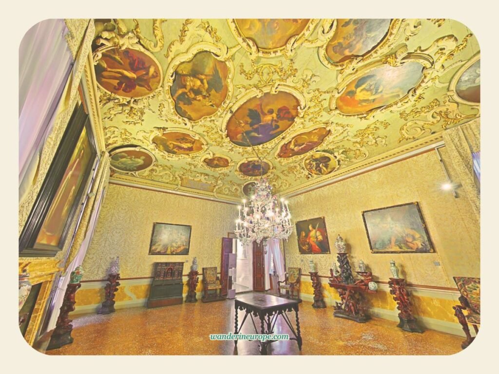 Architecture Lover's Guide: 10 Beautiful Buildings in Venice 24 Another room inside Ca' Rezzonico, Venice, Italy