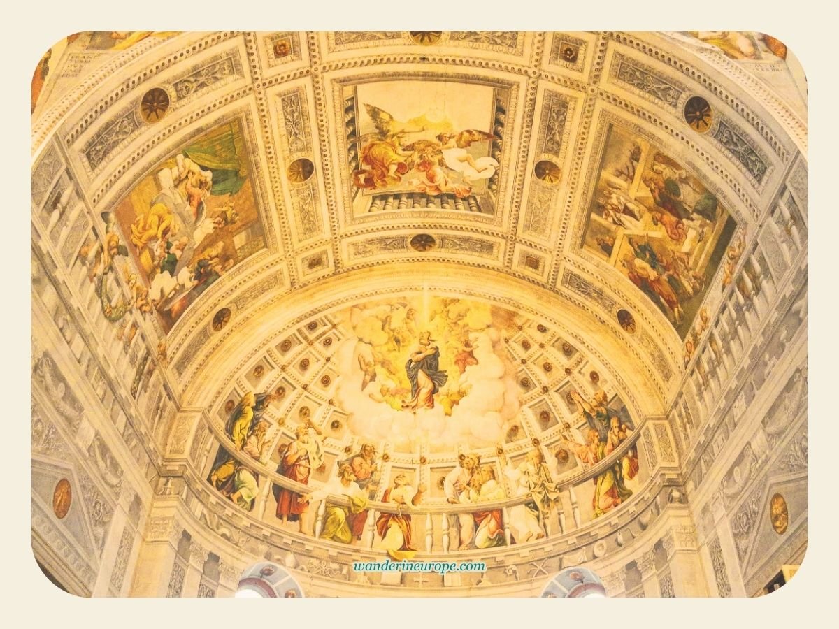 A Guide to Discovering Verona: Its Beauty, History & Romance 25 Artworks above the choir of Duomo di Verona, one of the must-see architectural attractions in Verona, Italy