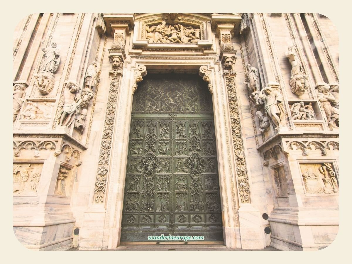 The Ultimate Explorer’s Guide to a Well-Rounded Milan Trip 6 Awe-inspiring portal of Duomo di Milano, Milan, Italy