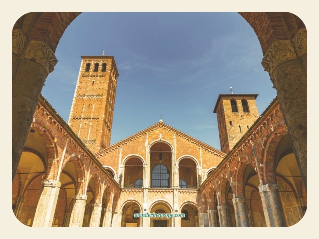 Basilica di Sant'Ambrogio, Milan, Italy