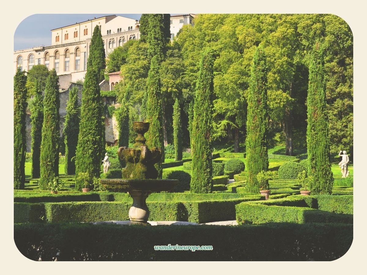 A Guide to Discovering Verona: Its Beauty, History & Romance 32 Beautiful gardening at Giardino Giusti, one of the must-see architectural attractions in Verona, Italy